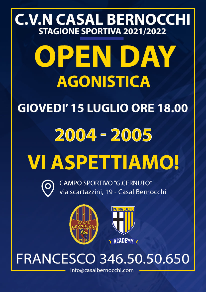 Open Day Agonistica 2004 – 2005